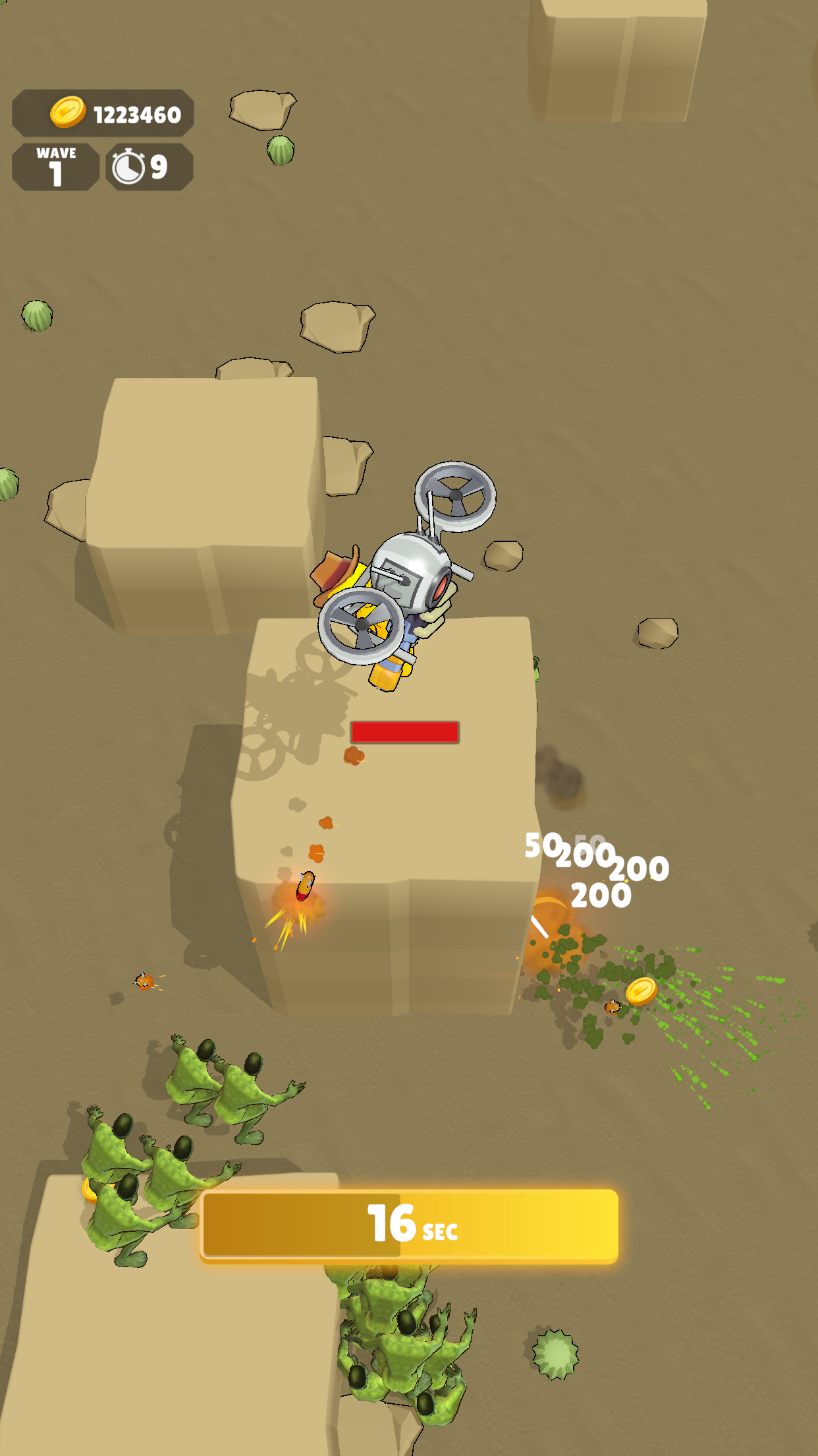 Drone Survival 3D 게임 스크린샷