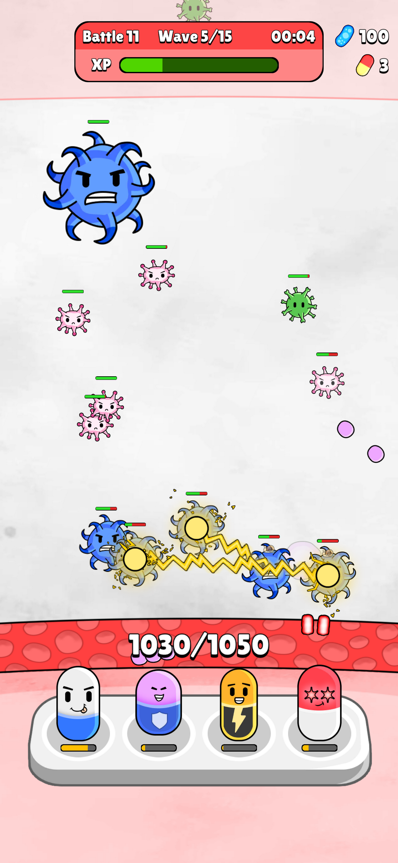 Screenshot of Pill Fortress