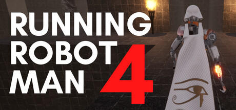 Banner of Running Robot Man 4 