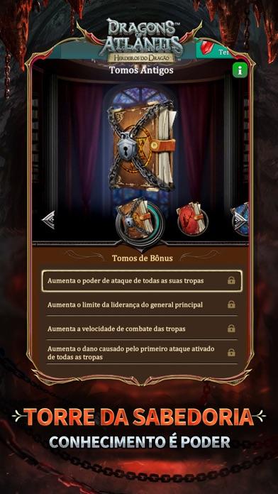 Captura de Tela do Jogo Dragons of Atlantis