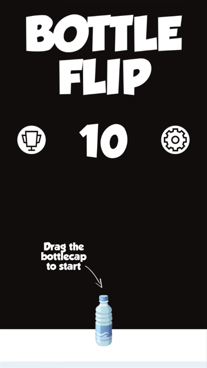 Bottle Flip Challenge Game Screenshot