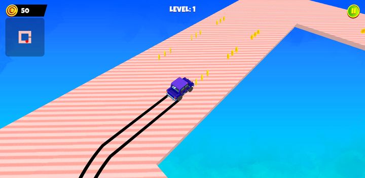 Bumpy Tracks Drift Game Screenshot