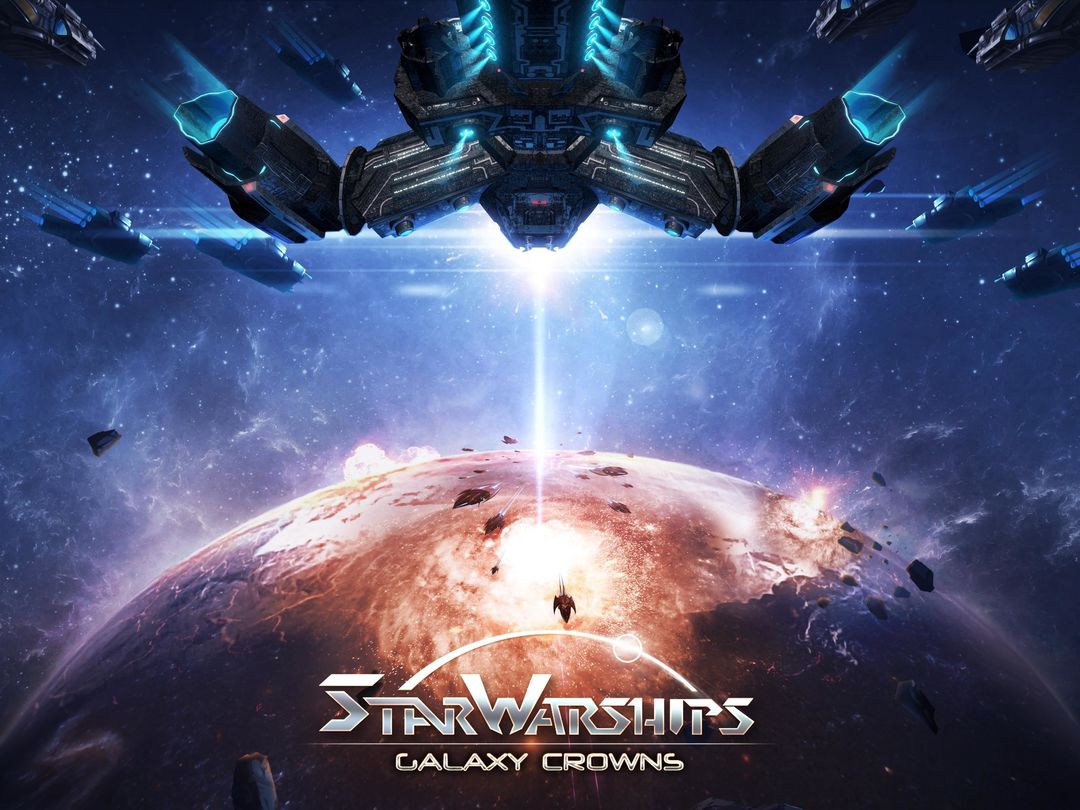Star Fleet-Galaxy Warship 게임 스크린 샷