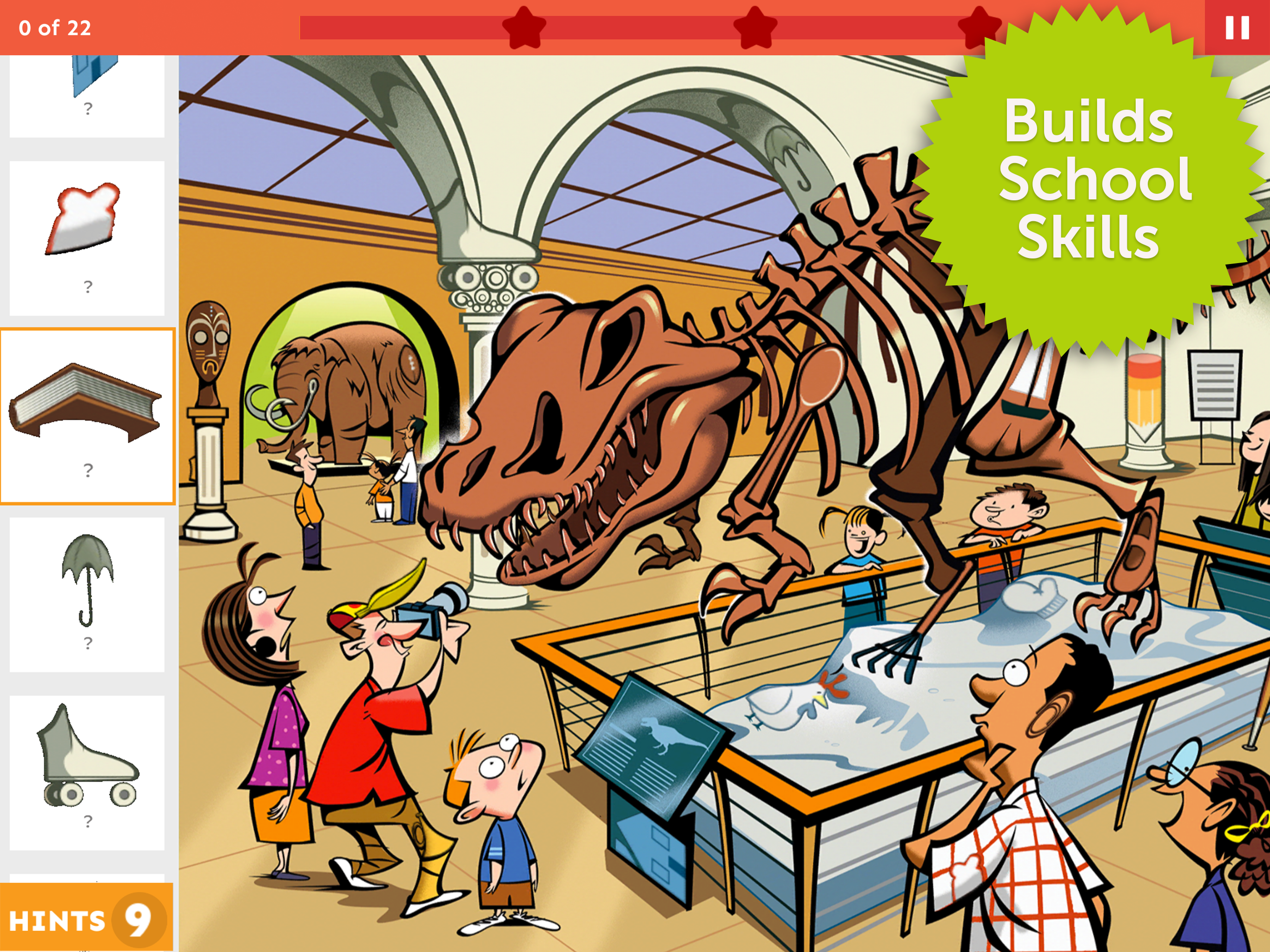 Hidden Pictures Puzzles Game Screenshot