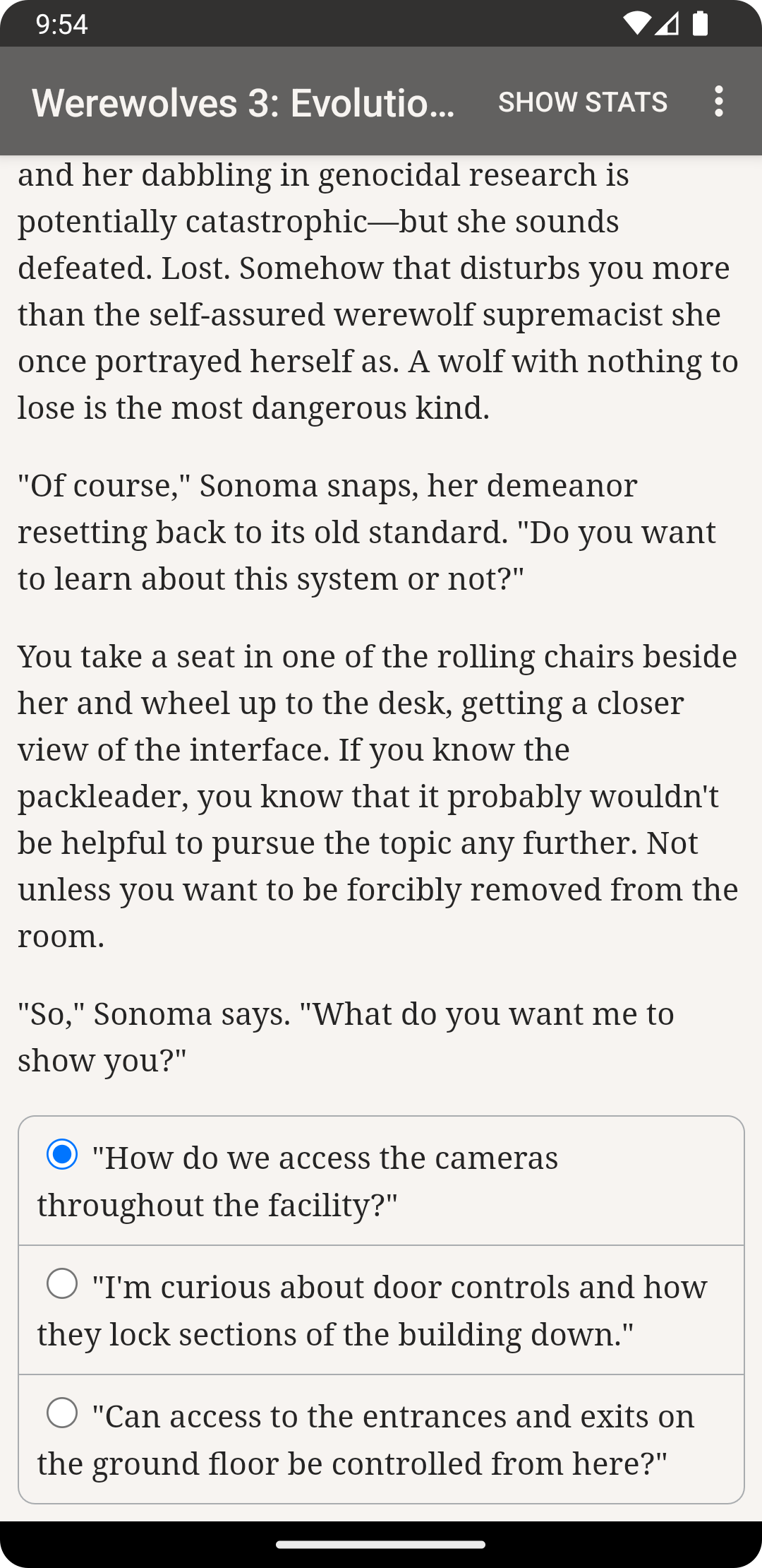 Werewolves 3: Evolution's End Game Screenshot