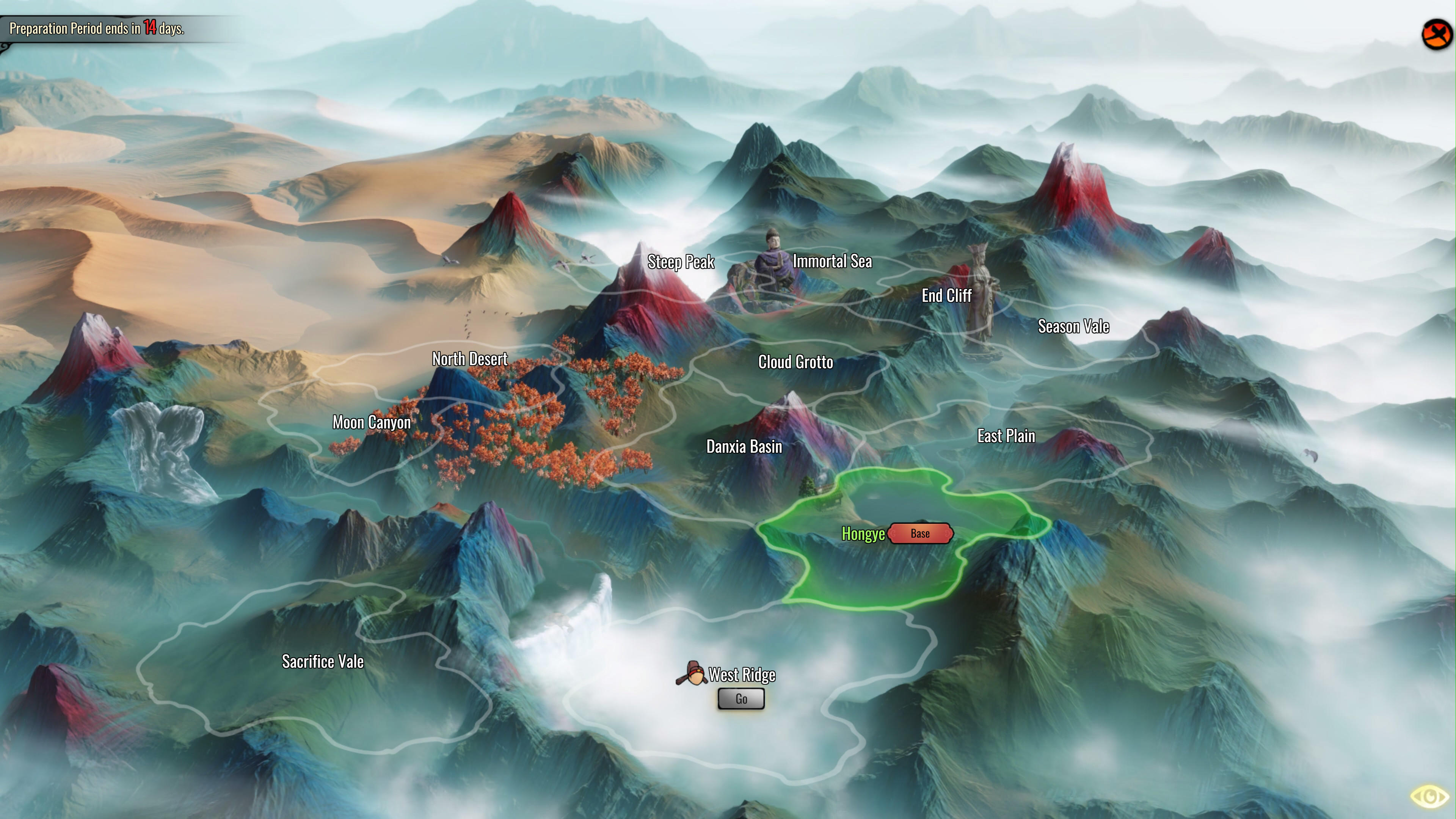 Screenshot of BALLADS OF HONGYE (PC)