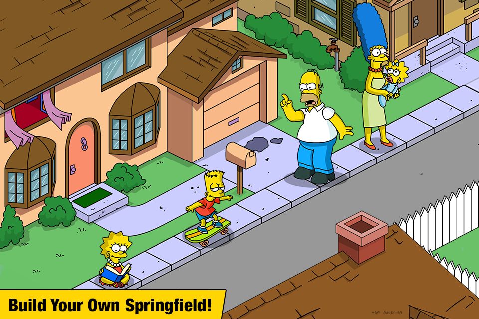 The Simpsons™: Tapped Out遊戲截圖