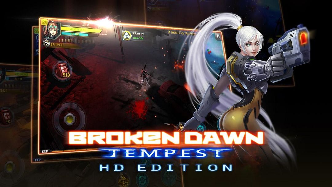 Broken Dawn:Tempest HD 게임 스크린 샷