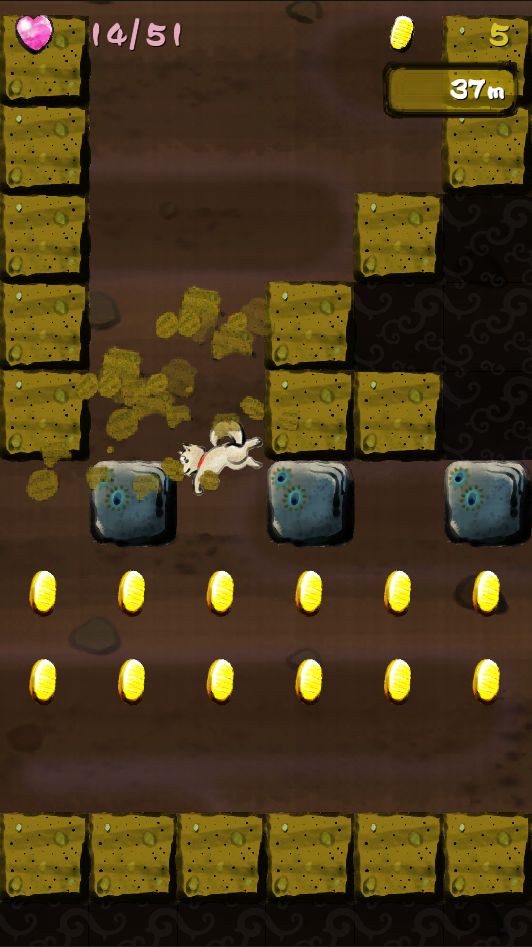 ココホレのひみつ screenshot game