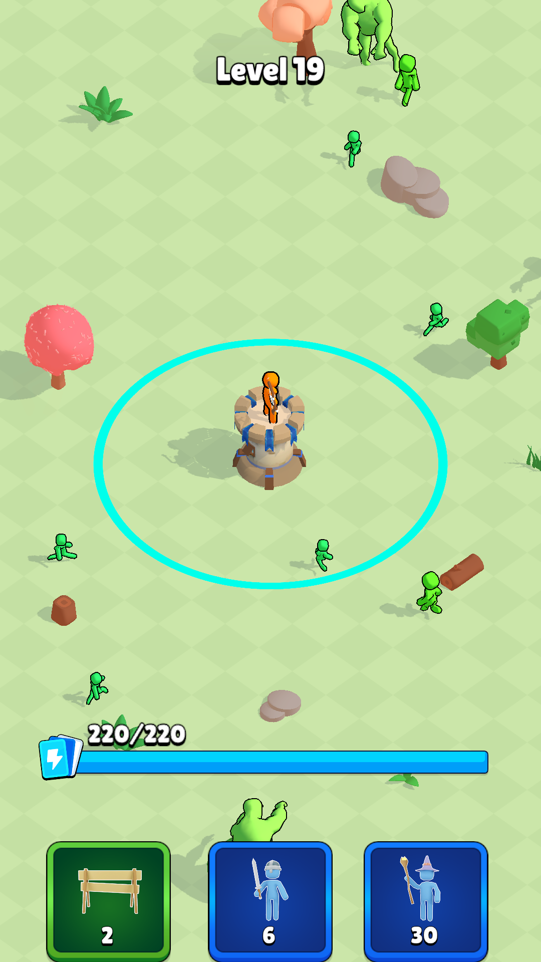 Archer Defense Game Screenshot