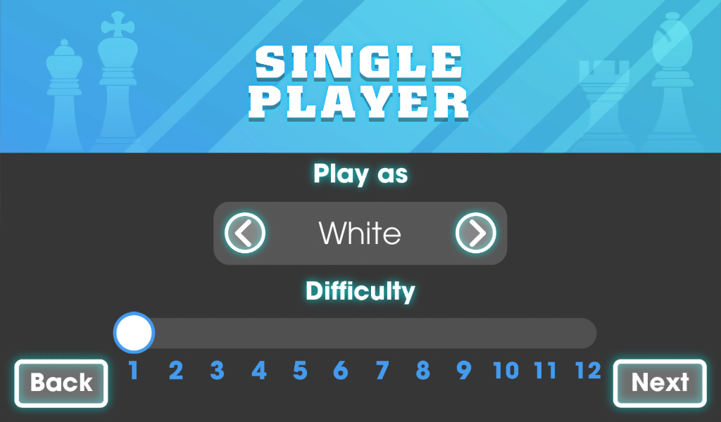 3D 체스 게임 스크린샷