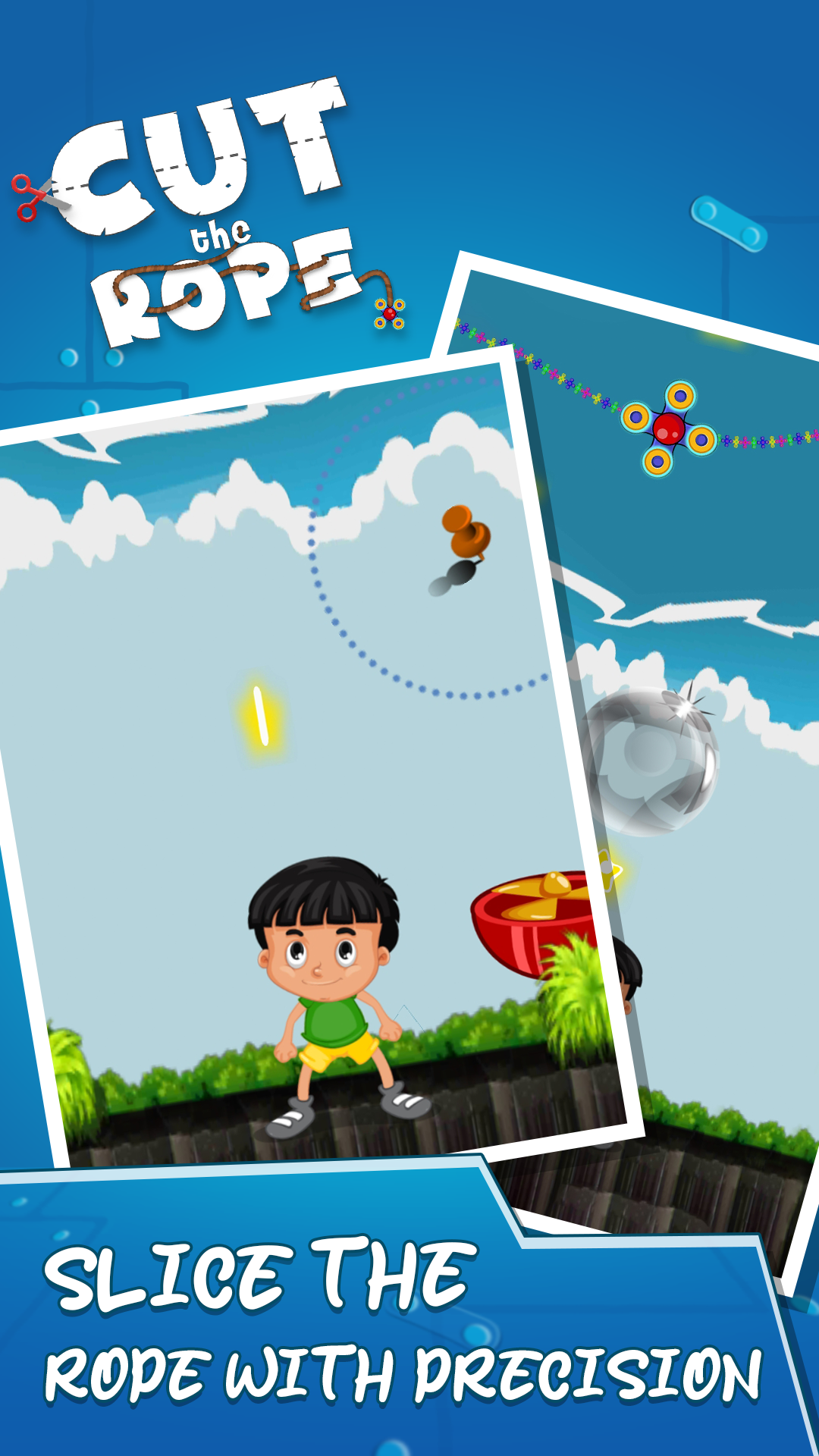 Captura de Tela do Jogo Cut The Rope - Puzzle Game