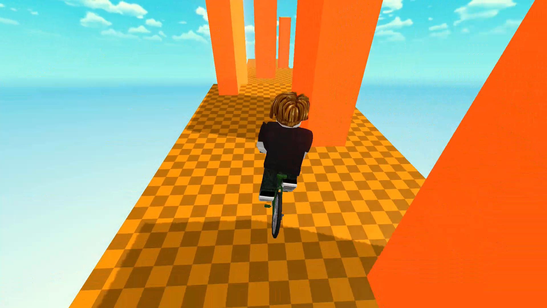 Captura de Tela do Jogo Bike of Hell: Speed Obby on a