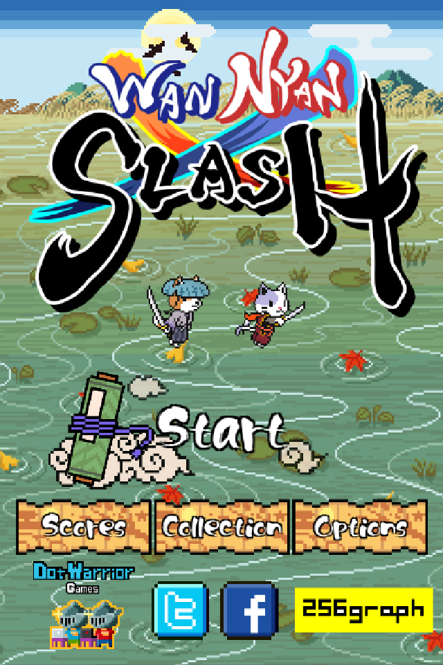 Wan Nyan Slash Game Screenshot