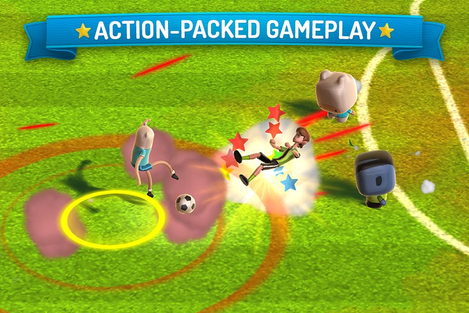 Screenshot of CN Superstar Soccer