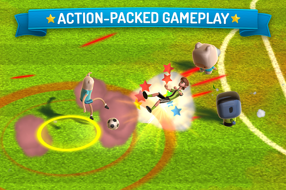 Cuplikan Layar Game CN Superstar Soccer