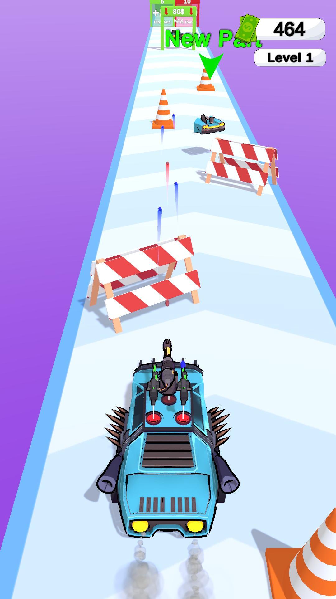 Скриншот игры Mad Car Run