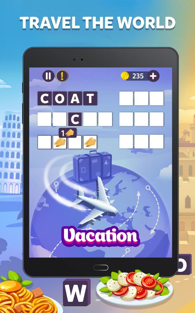 Wordelicious - Fun Word Puzzle screenshot game
