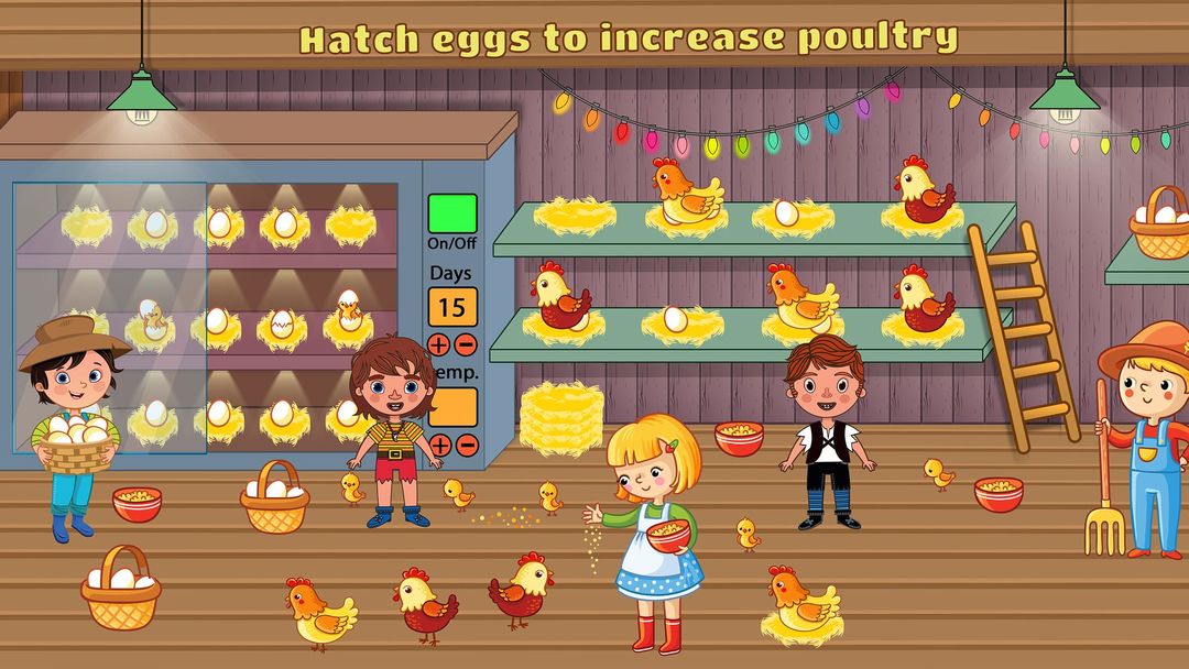Pretend Play Farm Village Life screenshot game