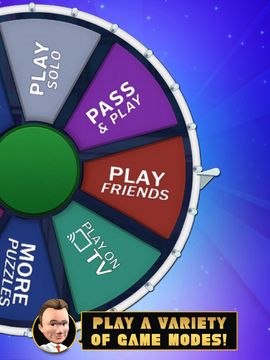 Wheel of Fortune ゲームのスクリーンショット