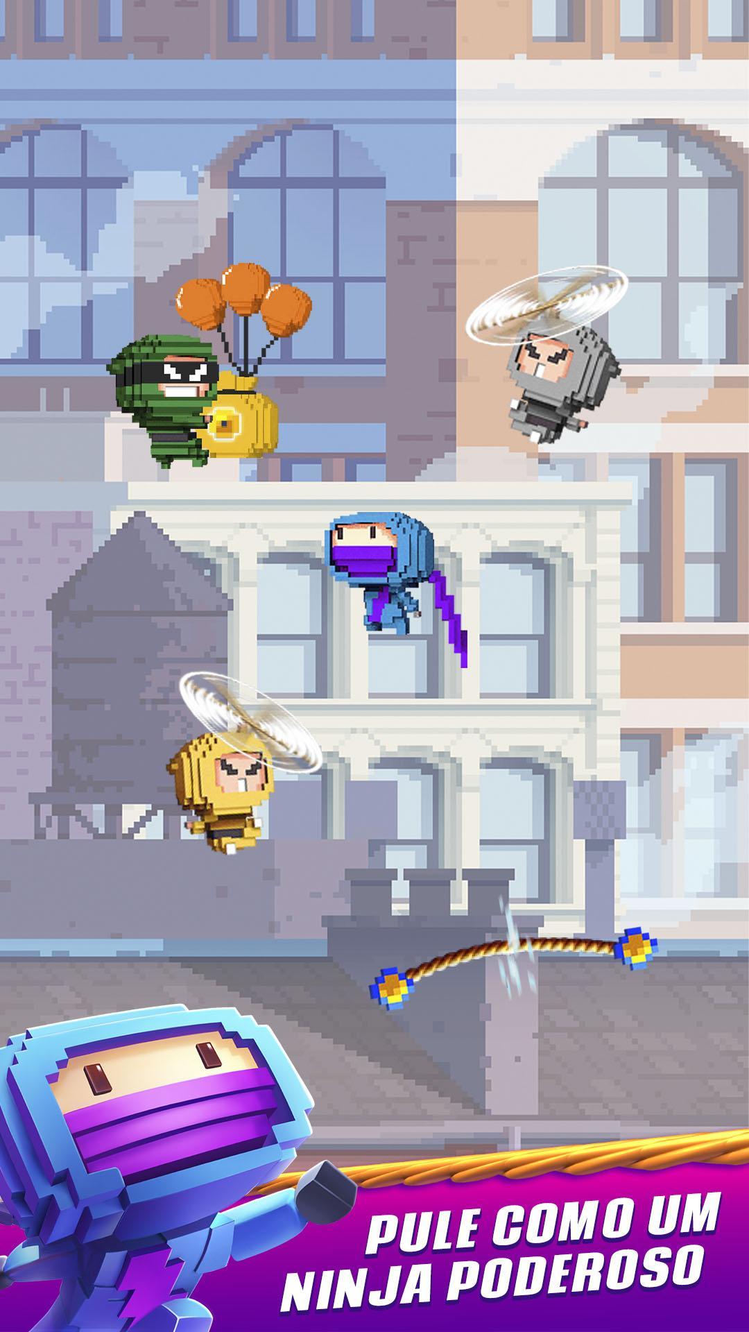 Screenshot 1 of Ninja Up! - Saltos sem fim 