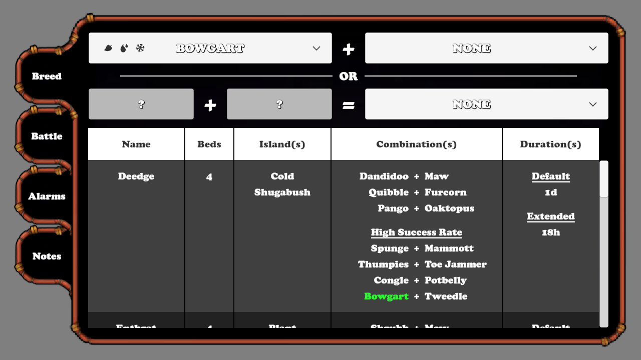 Screenshot of My Singing Monsters: Companion
