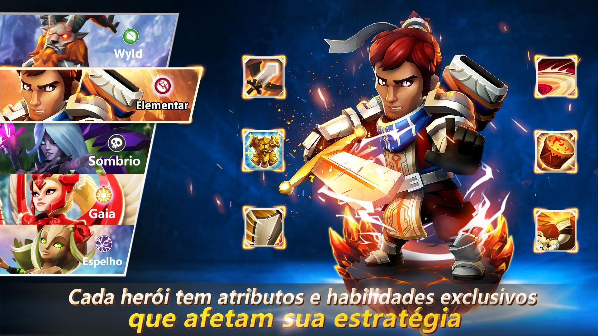 Captura de Tela do Jogo Lionheart: Lua Sombria