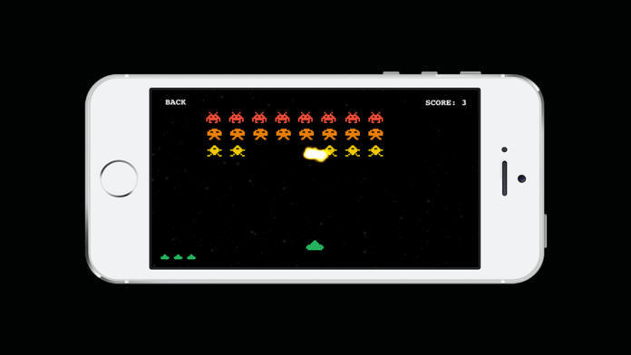 Uranus Invaders for iPod, iPhone, iPad Game Screenshot