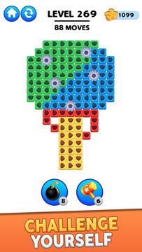 Tap Block Away: 3D Cube Puzzle 게임 스크린샷