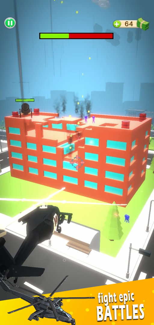 Chopper Shooter 3D screenshot game