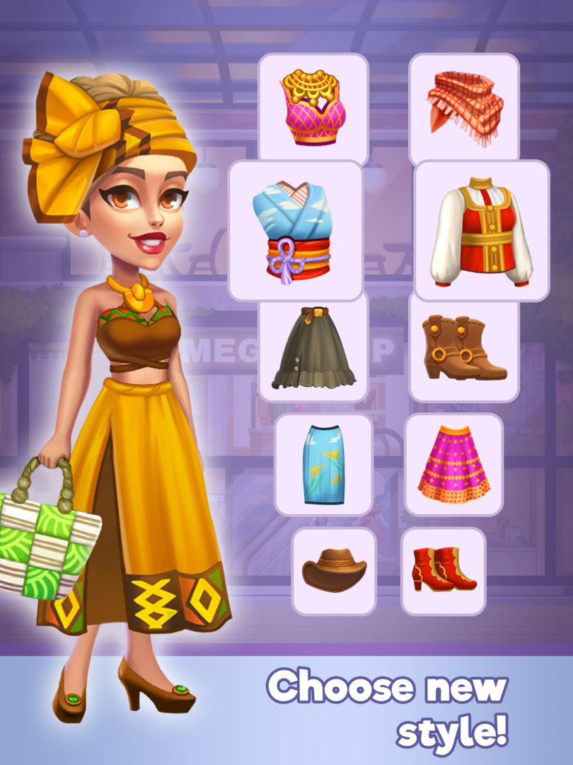 Screenshot of Fashion Shop Tycoon Dress Up