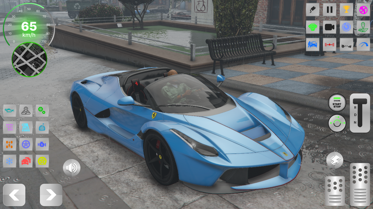 Ferrari LaFerrari Supercar Max Game Screenshot