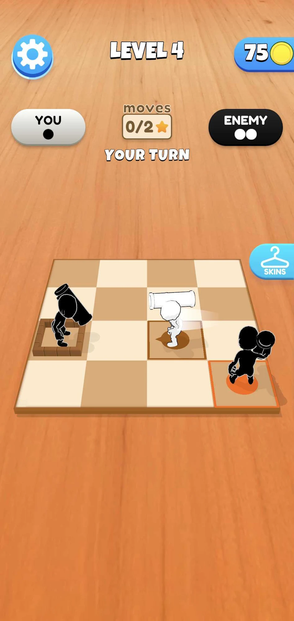 Screenshot 1 of guerras de ajedrez 0.14