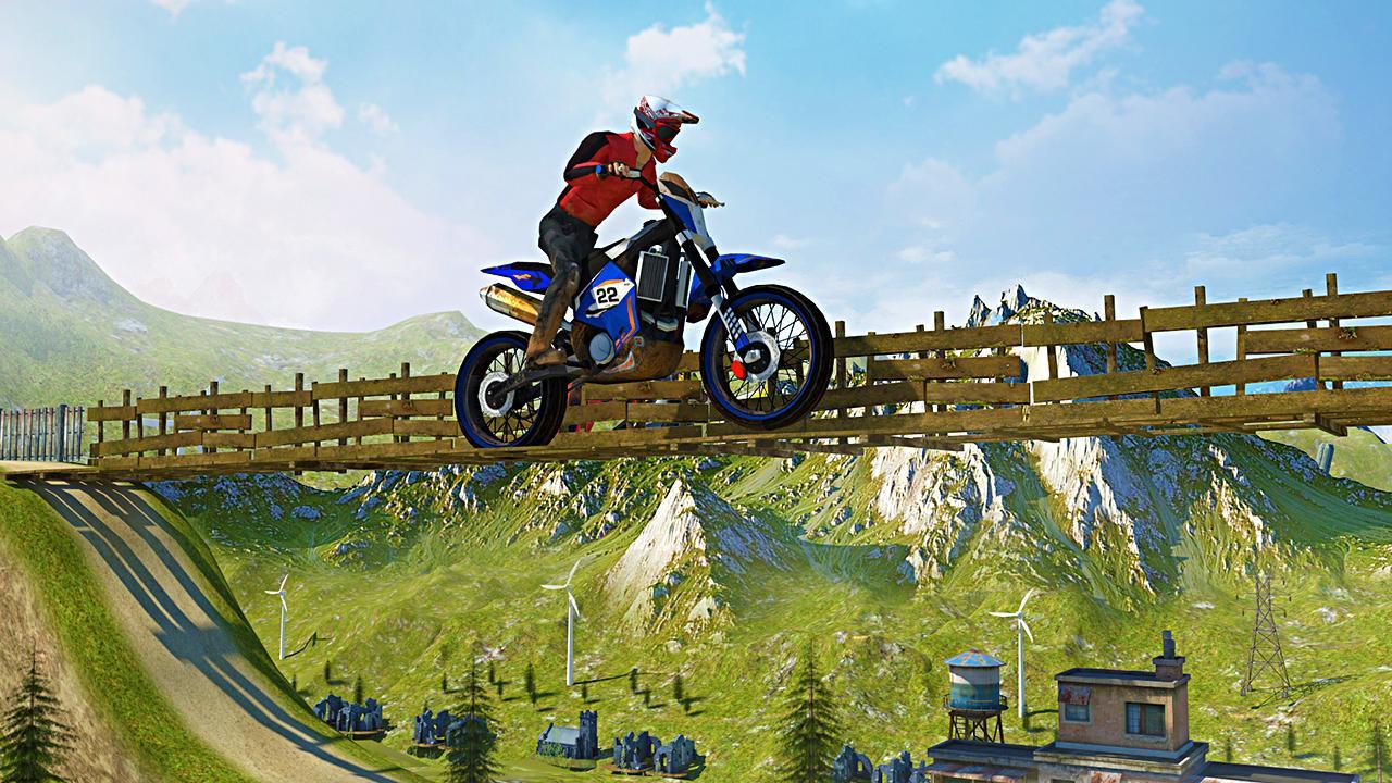 Stunt Bike Hero Game Screenshot