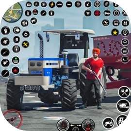 Farm Tractor Driving Game 2023