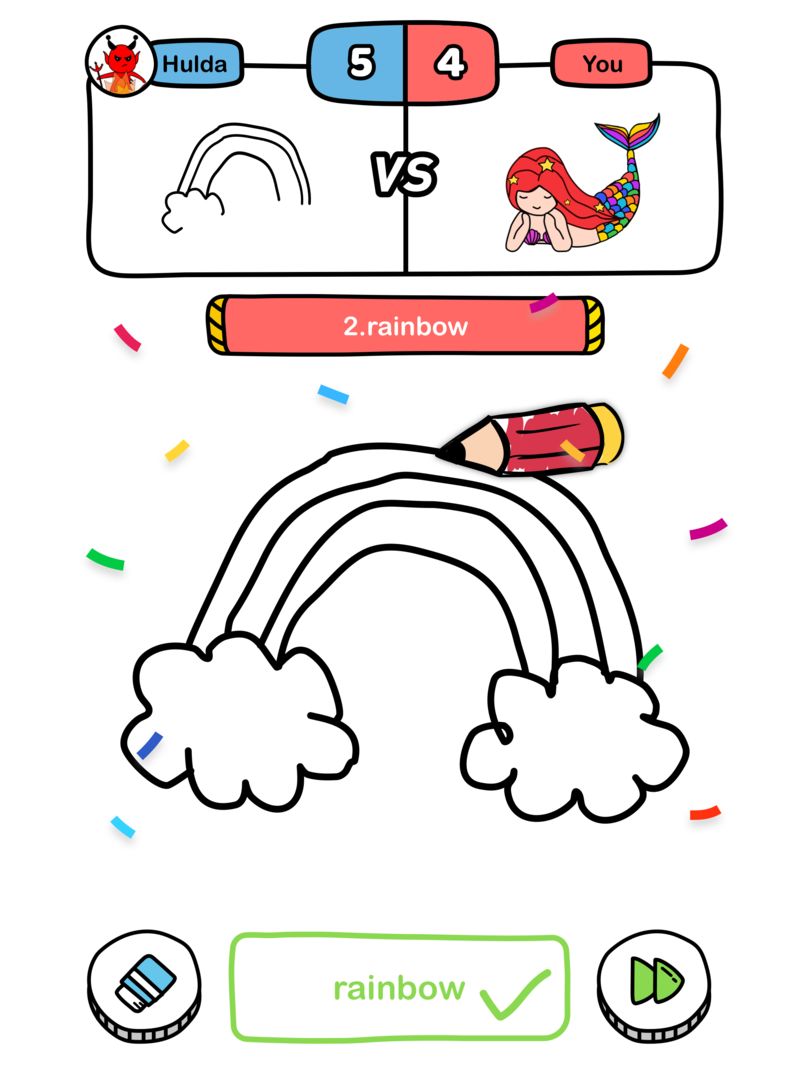 Screenshot of Draw Now-AI Guess Drawing Game