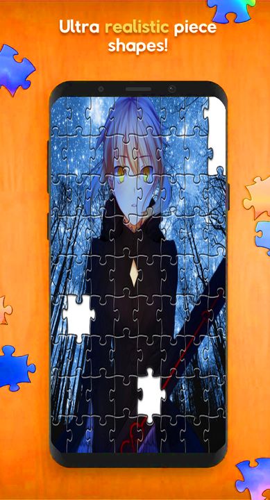 Cuplikan Layar Game Fate Anime Jigsaw Puzzle