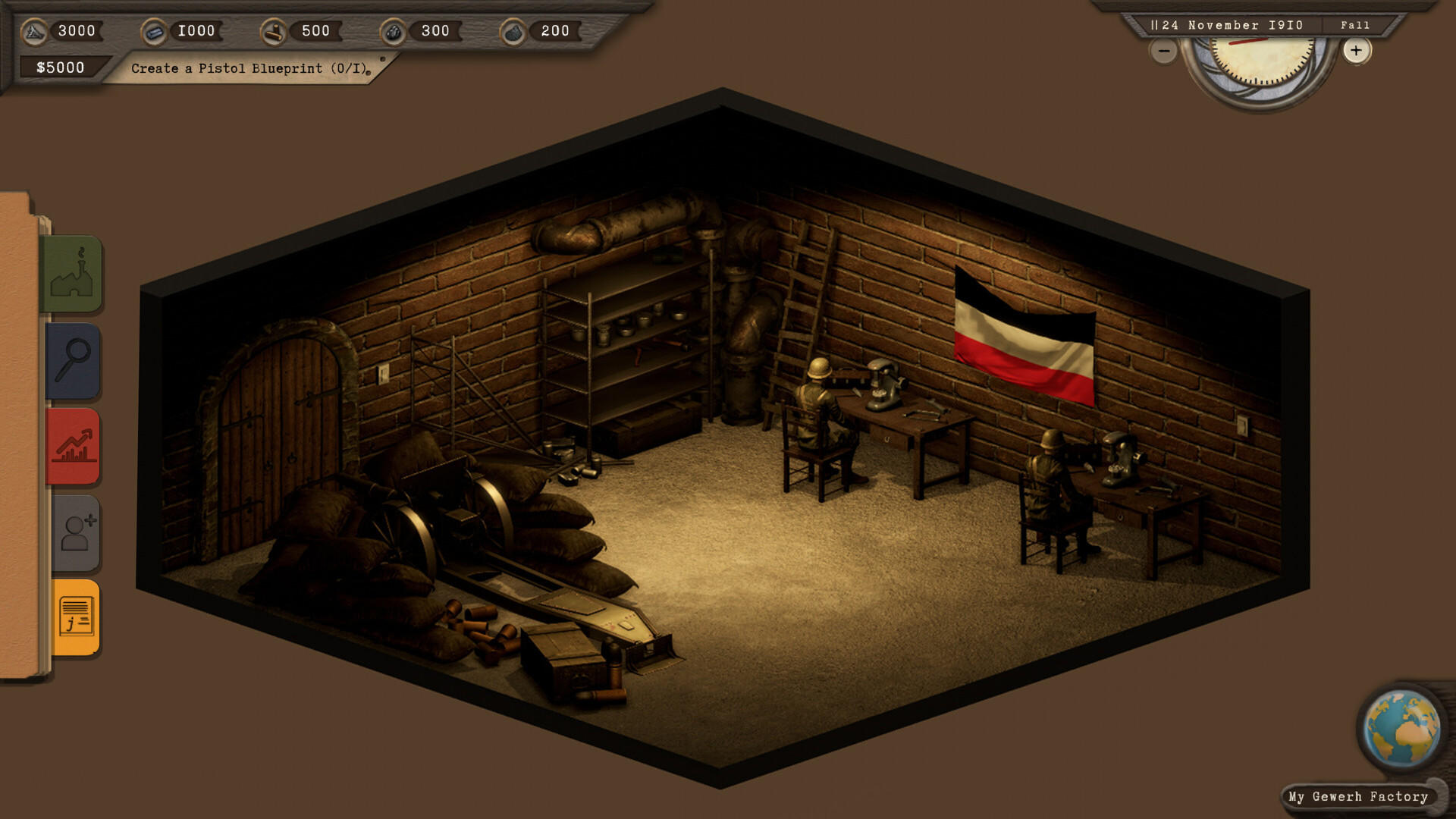 Firearms Factory Game Screenshot