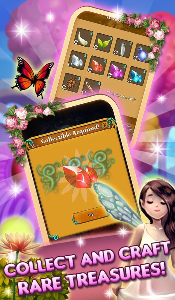 Match 3 Magic Lands: Fairy Kin Game Screenshot
