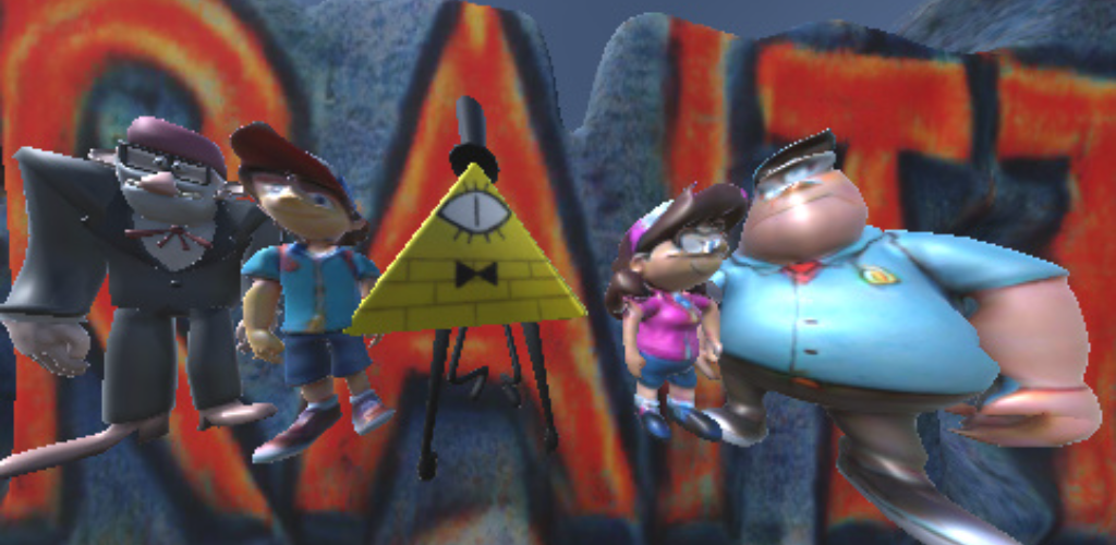 Screenshot dari video Gravity Falls Game