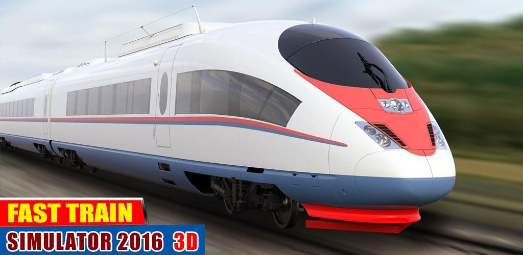 Banner of Simulateur de train rapide 2016 3D 1.4