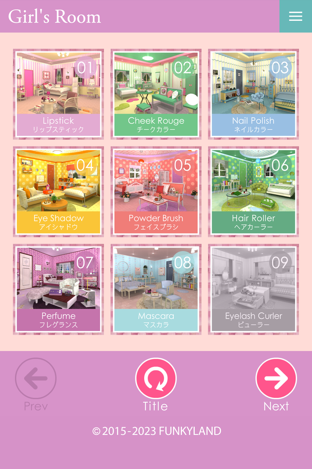 Escape Girl's Room Game Screenshot