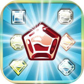 Jewels Star 2 Deluxe - Diamond Quest, the legend of matching games
