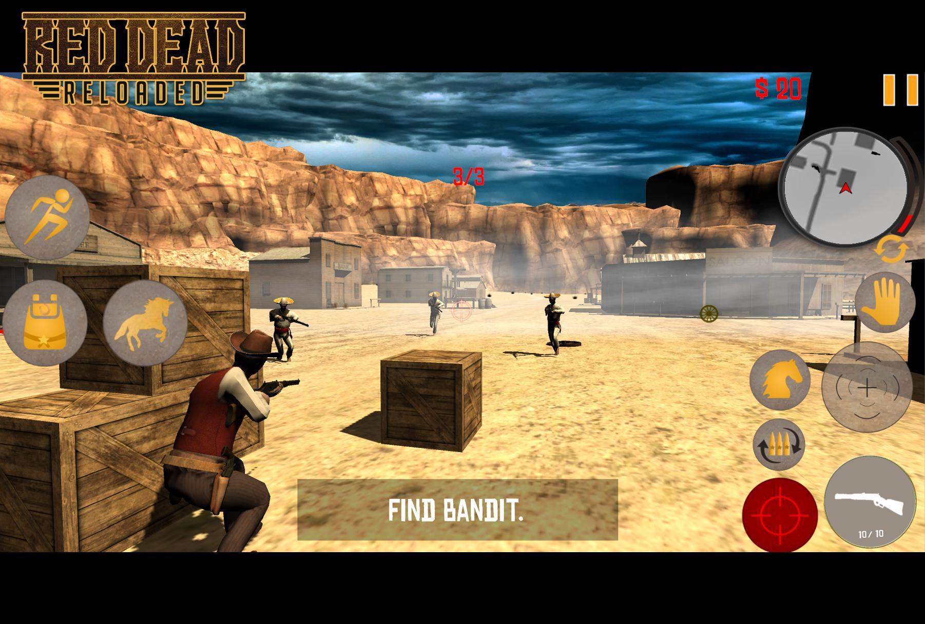 Screenshot 1 of R Western Dead Reloaded (экшн в стиле песочницы) 