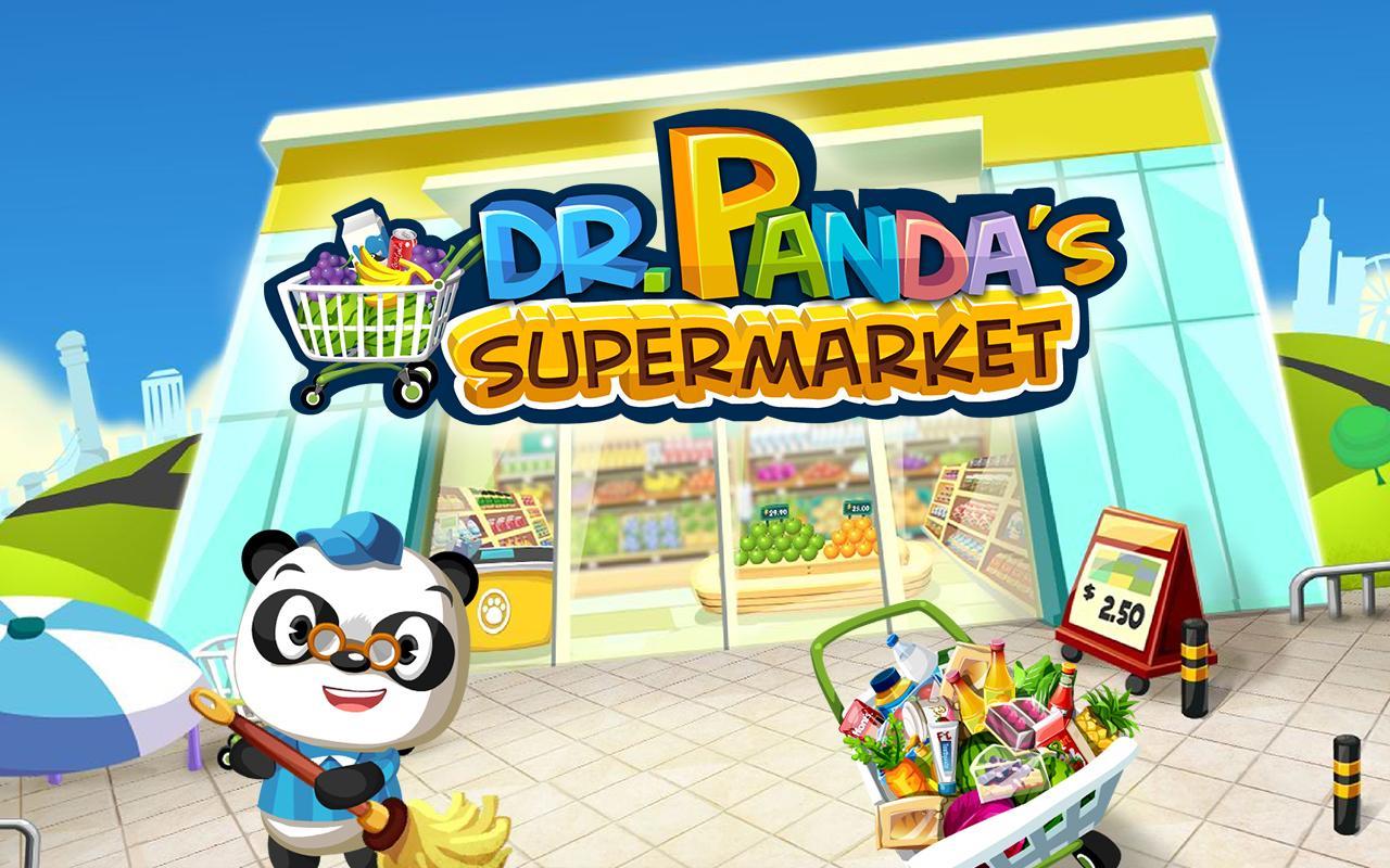 Captura de Tela do Jogo Dr. Panda Supermercado