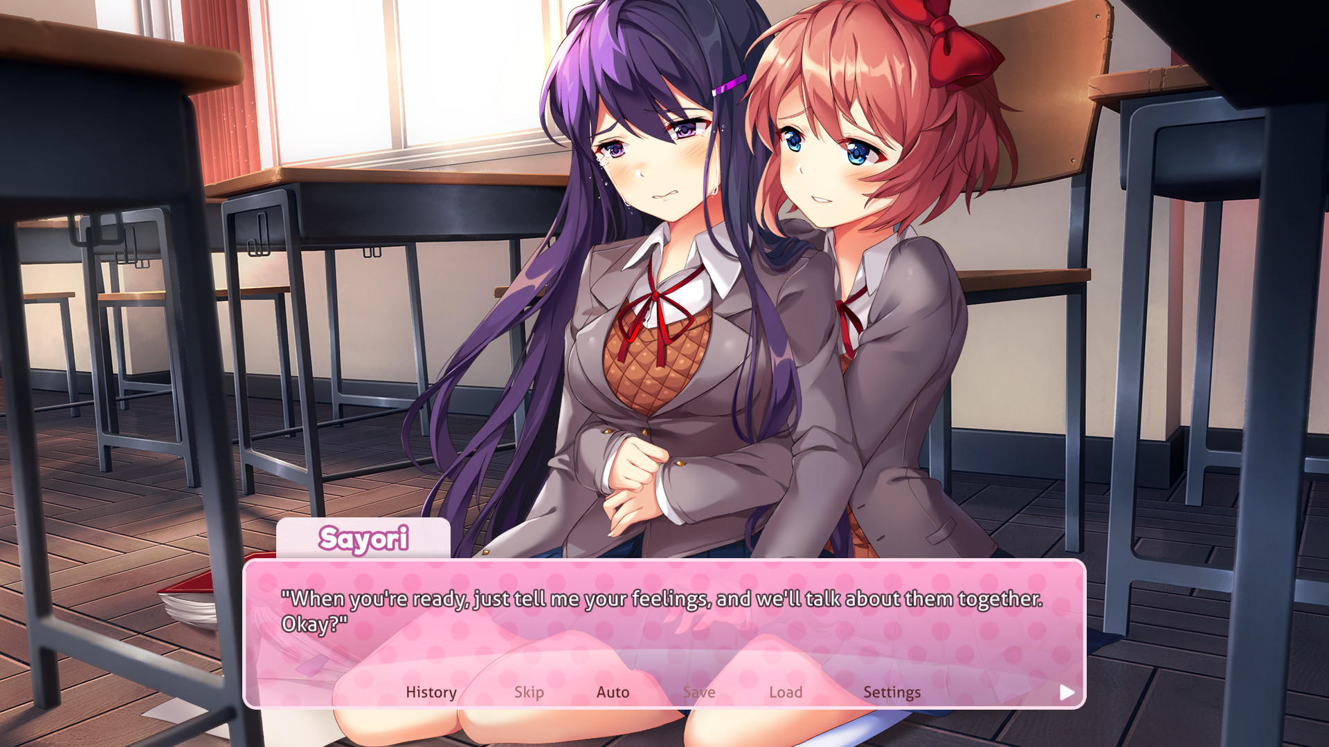 Doki Doki Literature Club Plus! Game Screenshot