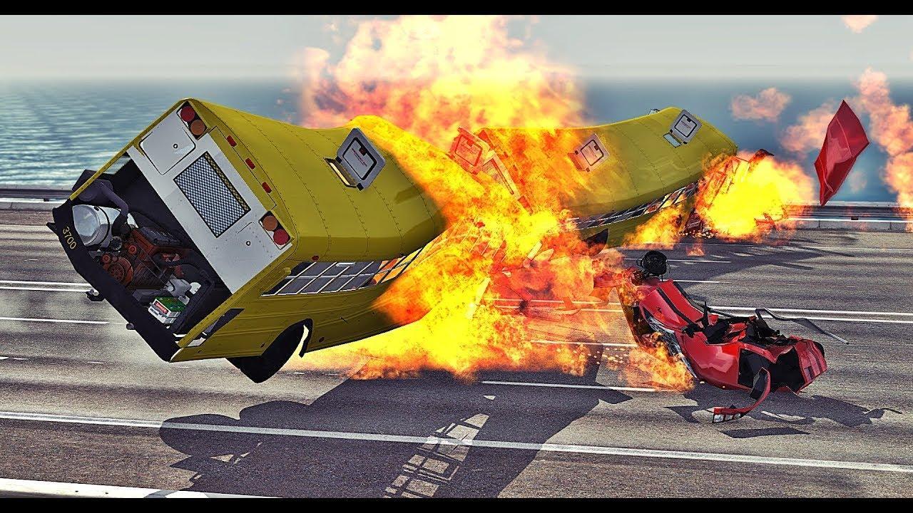 Car Explosion Engine Crash Car Game Screenshot