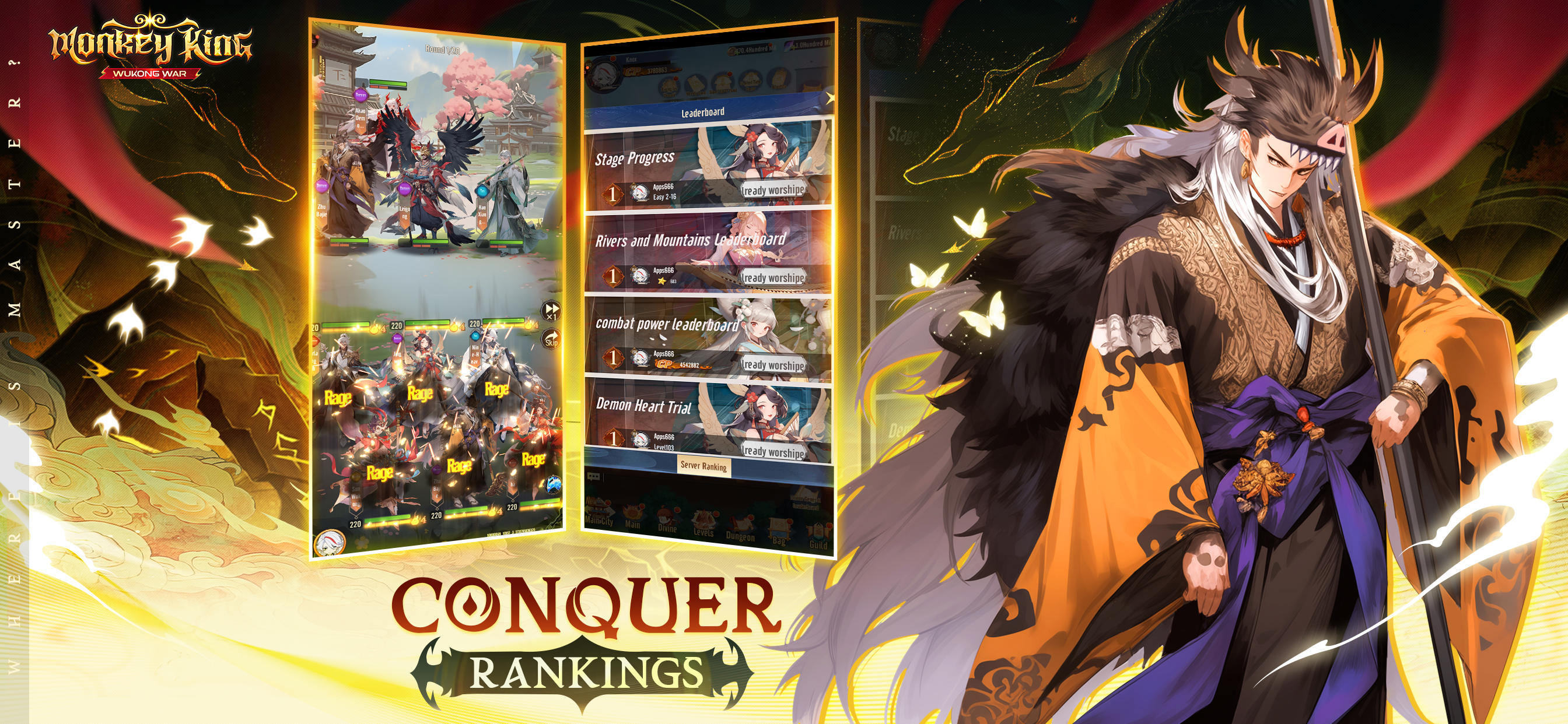 Monkey King: Wukong War Game Screenshot