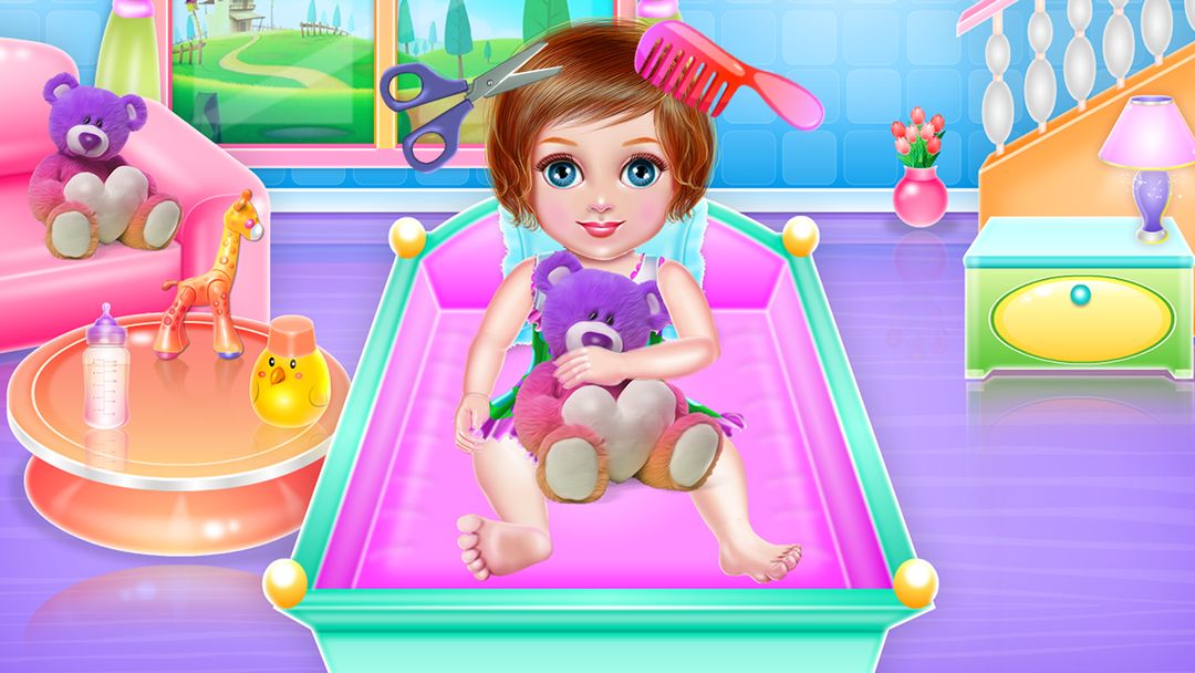 Crazy Little Girl Nanny Care screenshot game
