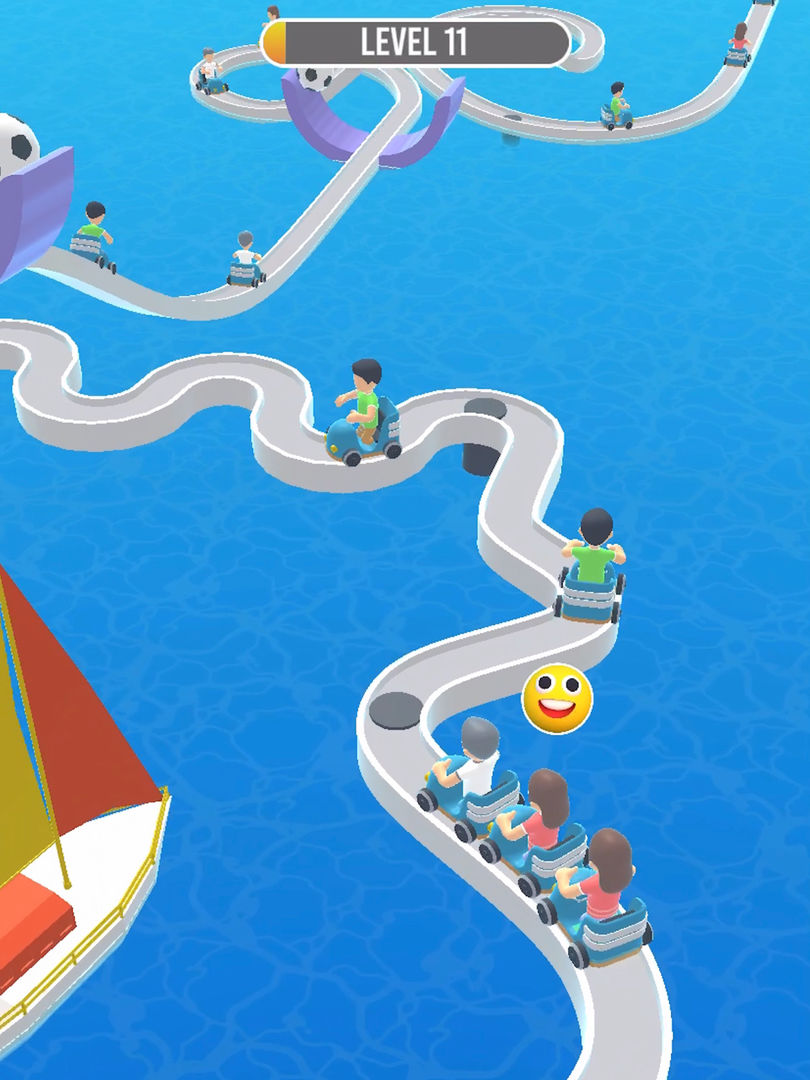 Cart Crash screenshot game